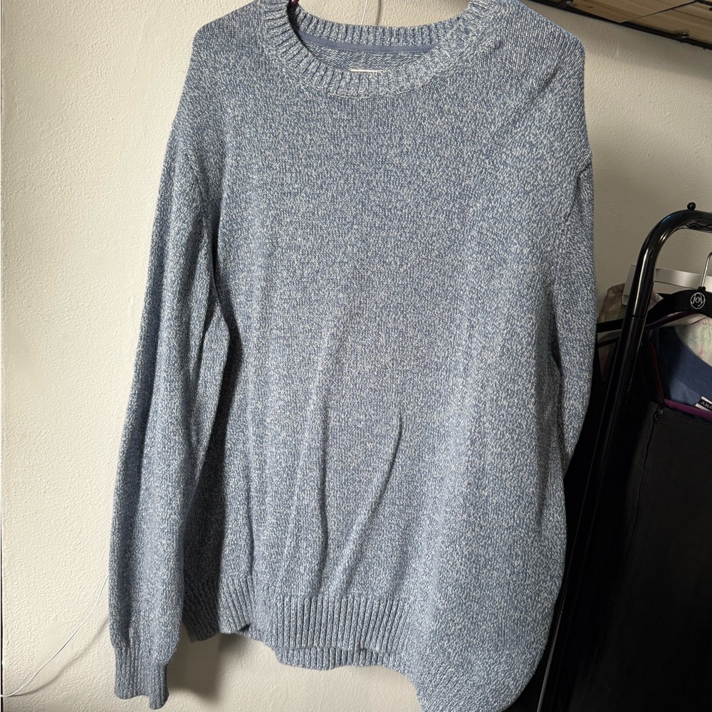 St. John's Bay Blue Crew Neck Sweater